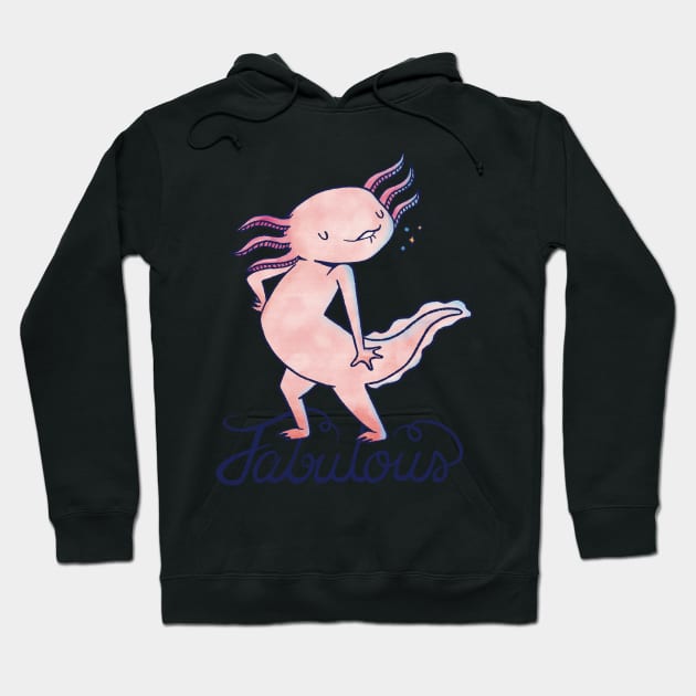 axolotl, axolotl pattern, salamander , salamander shirt, olm, pond newt, lizard , mexican salamander Hoodie by Shadowbyte91